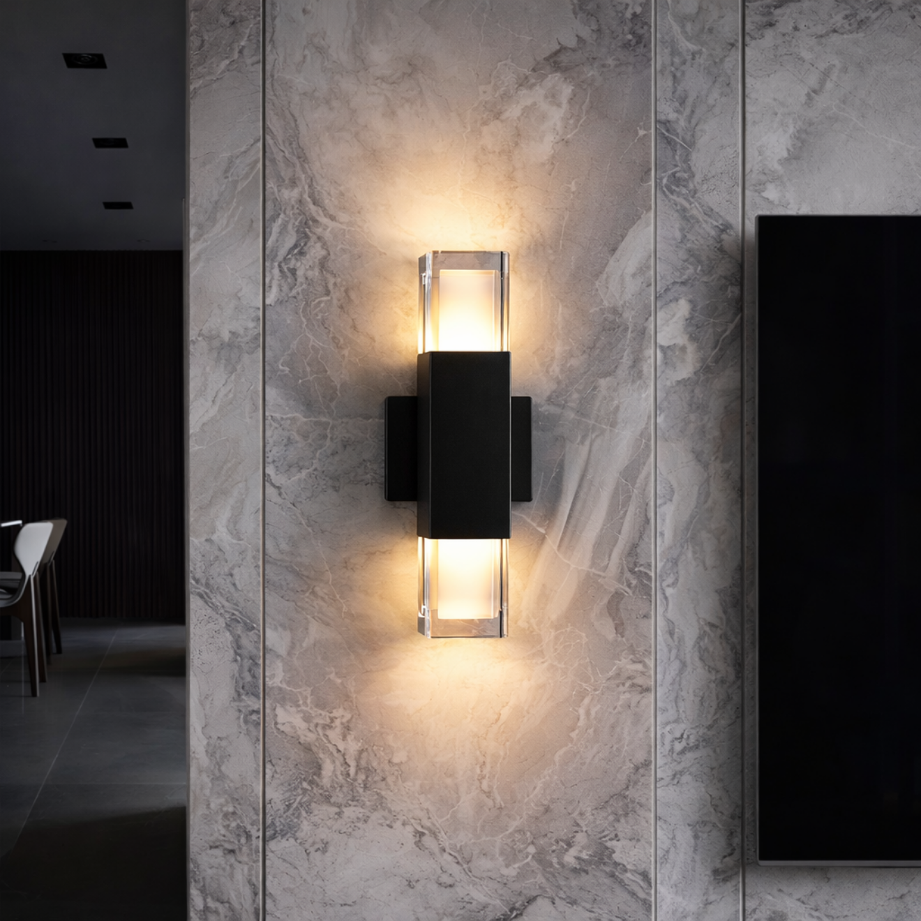 Applique murale en métal – LED – AUREA — Applique Murale LED Design