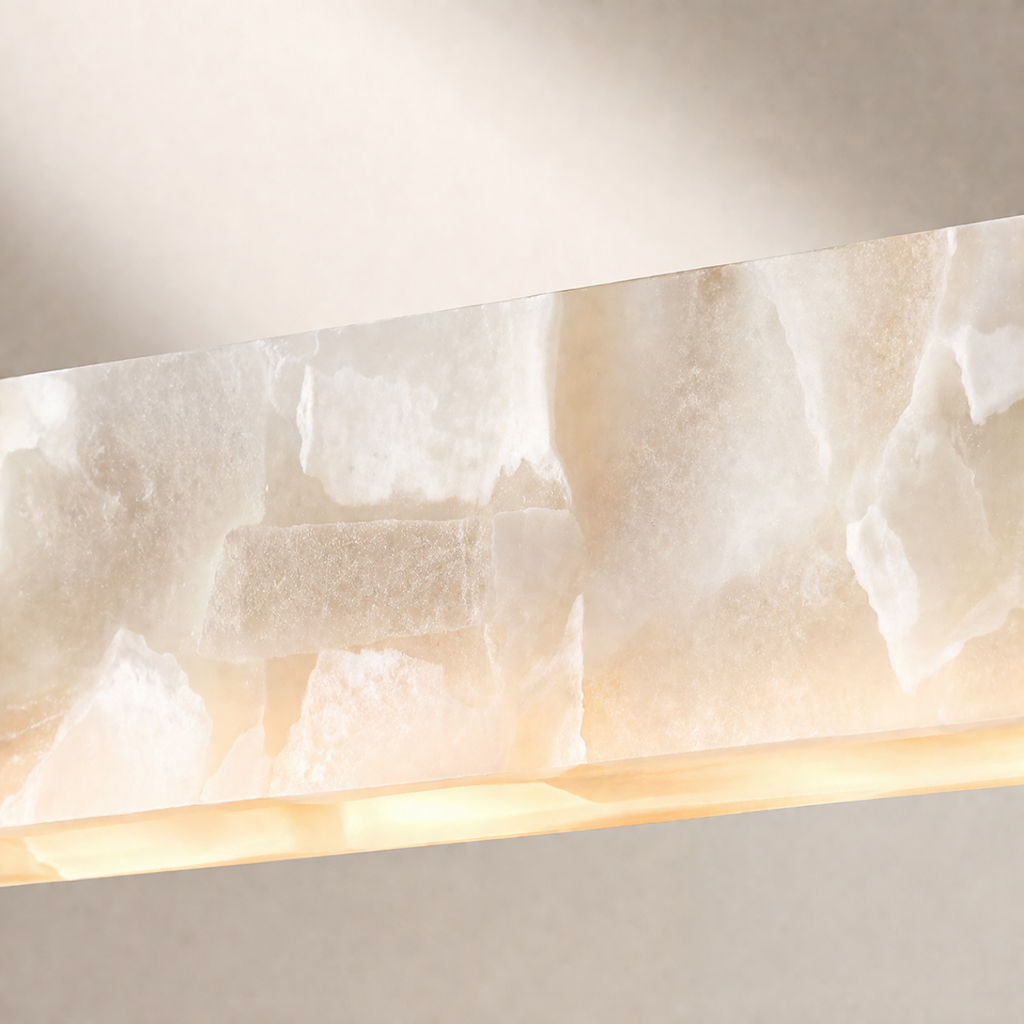 Lustre cascade – LED dimmable – CÉLESTE — Grand Lustre Cristal LED Luxe