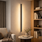 Applique murale linéaire en aluminium – LED – LINEA — Applique Murale LED Linéaire Aluminium Noir
