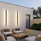 Applique murale linéaire en aluminium – LED – LINEA — Applique Murale LED Linéaire Aluminium Noir