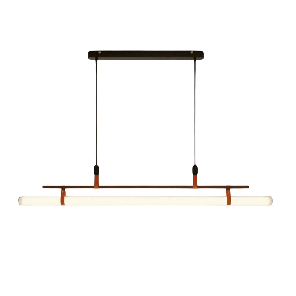 Lustre arc en métal – LED – ORBITE — Lustre LED Moderne