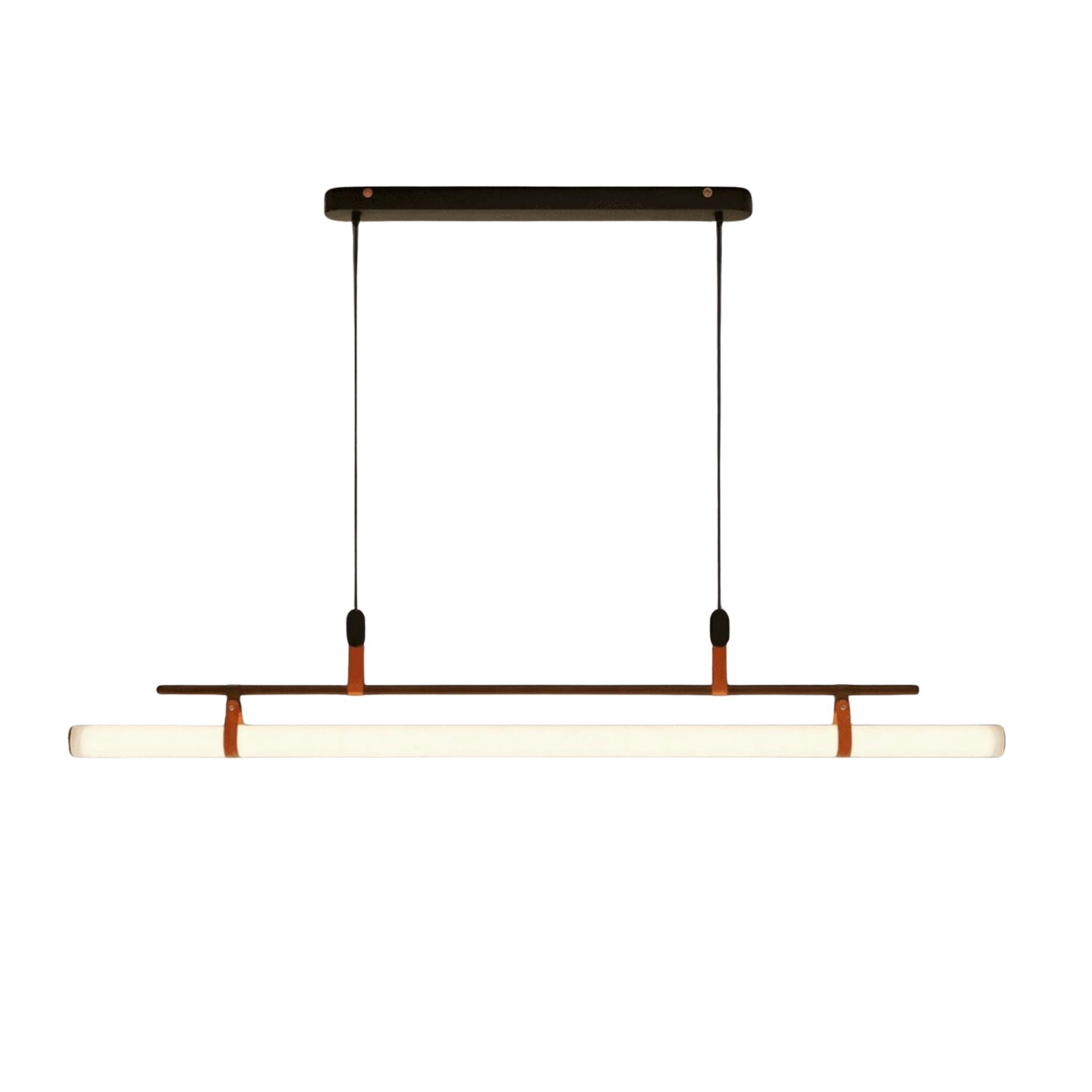 Lustre arc en métal – LED – ORBITE — Lustre LED Moderne
