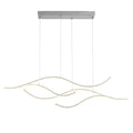 Suspension luminaire vague – LED – VAGUE — Suspension LED Ondulée