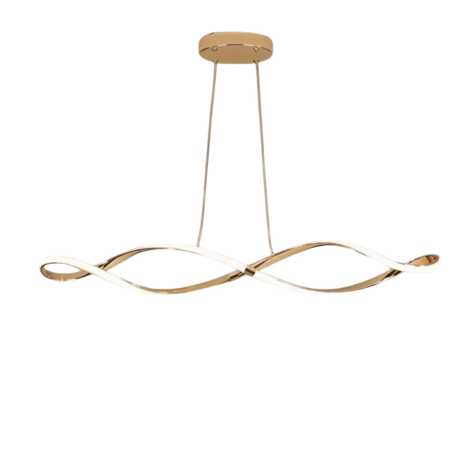 Lustre cascade en cristal – LED dimmable – VERSA — Lustre LED Cristal Contemporain