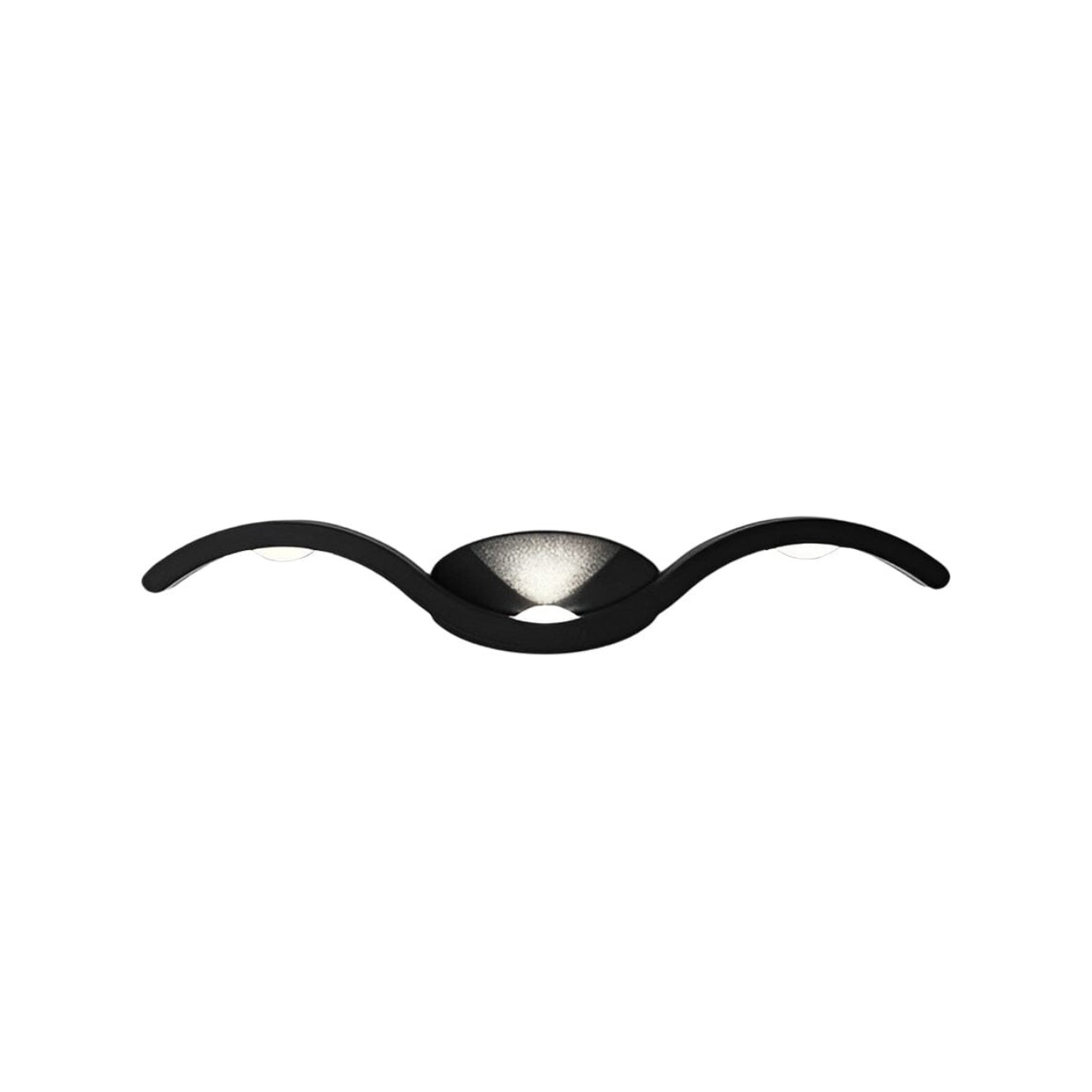 Applique Murale LED Noire Géométrique 1