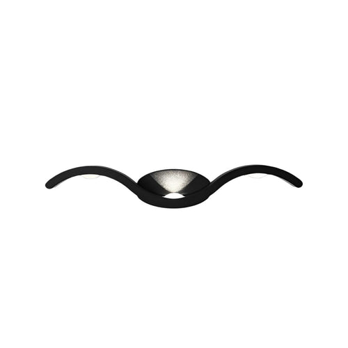 Applique Murale LED Noire Géométrique 1