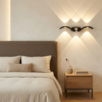Applique Murale LED Noire Géométrique 5