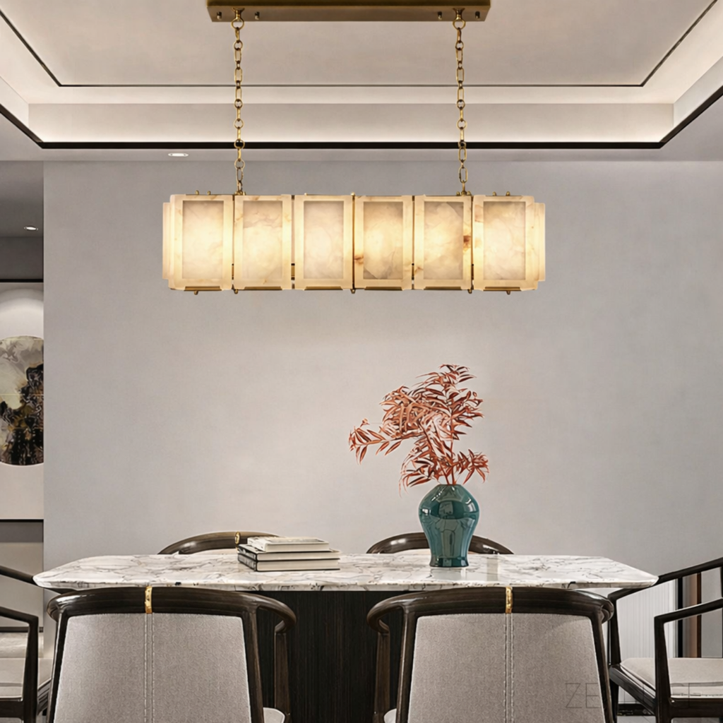 Grand Lustre LED en Cristal Massif 2