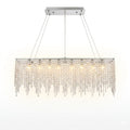 Lustre LED en Cristal Géométrique 1
